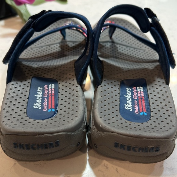 Skechers Women Reggae Zig Swag Outdoor Strappy  Sandals Size 10 - Picture 10 of 15